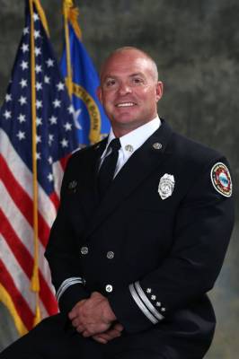 Moss Promoted to Battalion Chief/EMS Chief