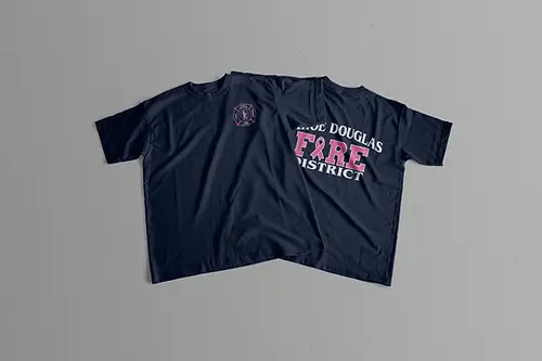 Tahoe Douglas Fire District Breast Cancer Awareness 2024 shirts