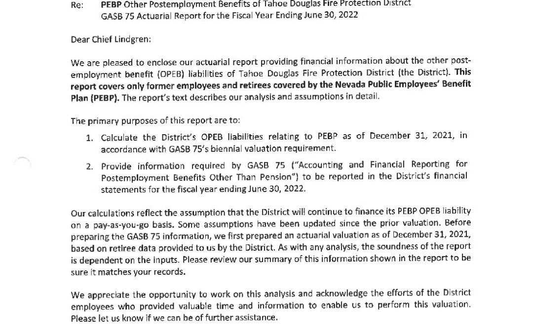 2022 Actuarial Rpt (PEBP)