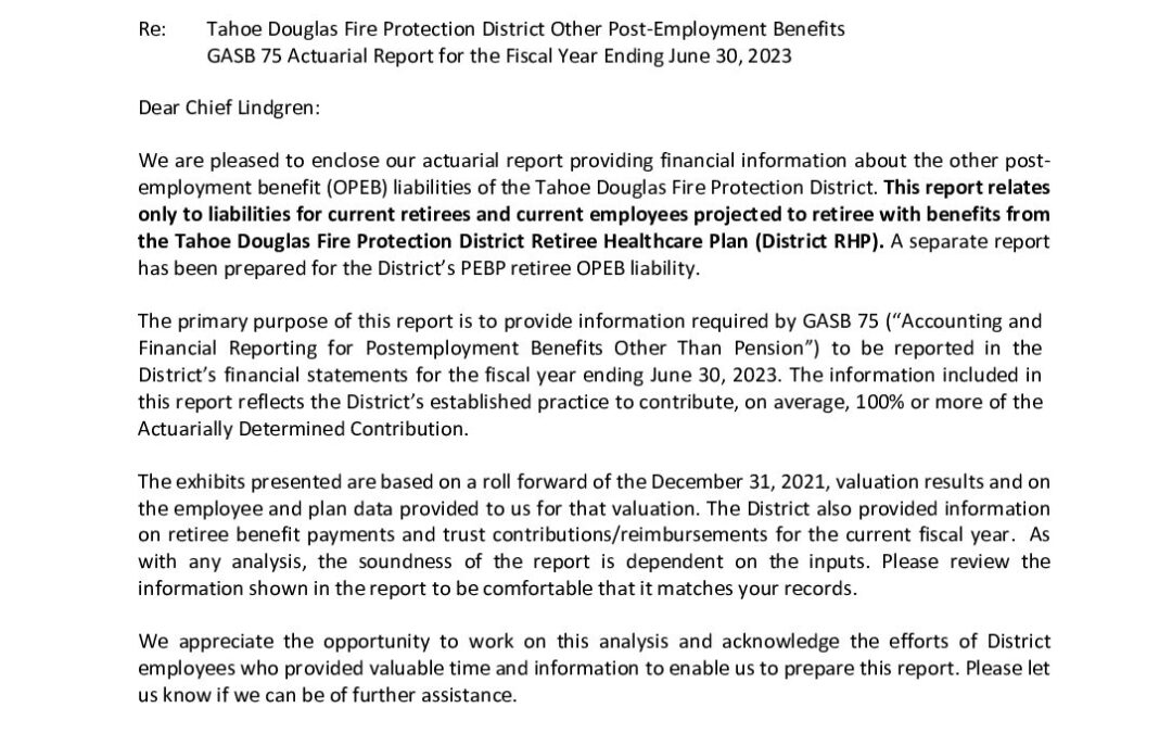 2023 Acturial Rpt (OPEB)