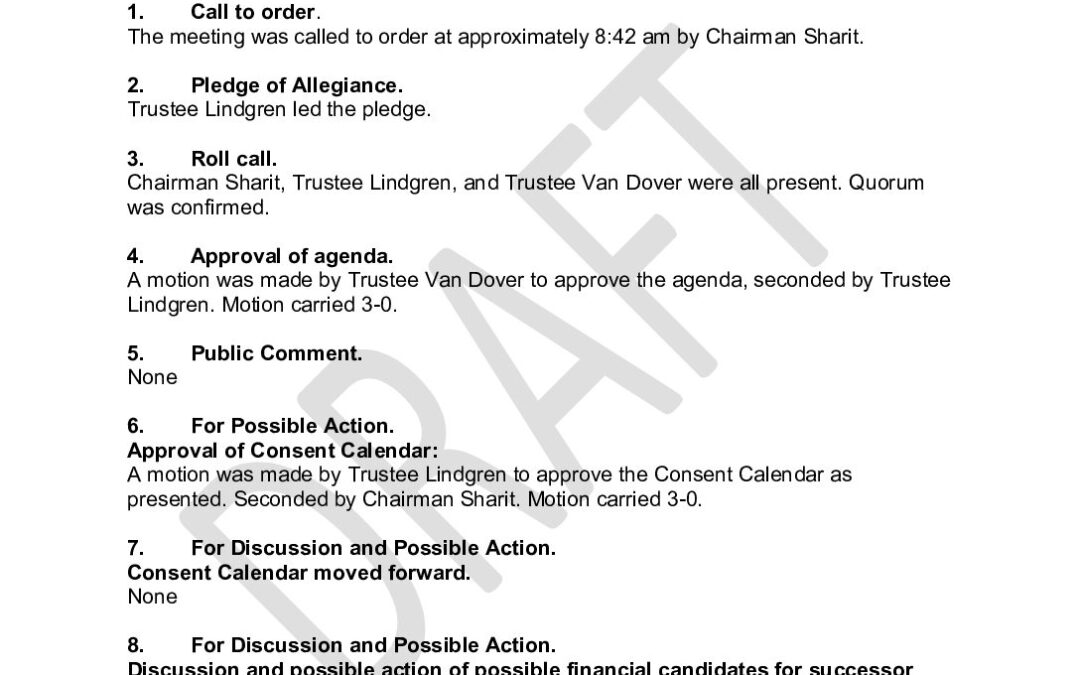 2024 12 18 24 PRT Draft Meeting Minutes