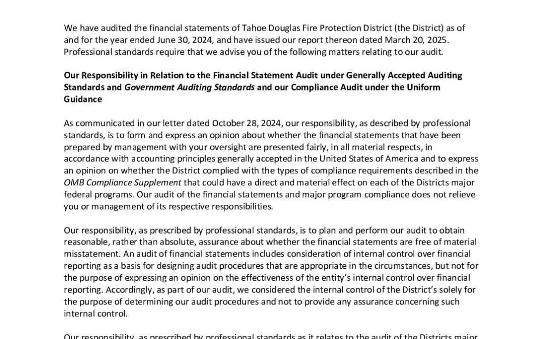 TDFPD 2024 Financial Statements