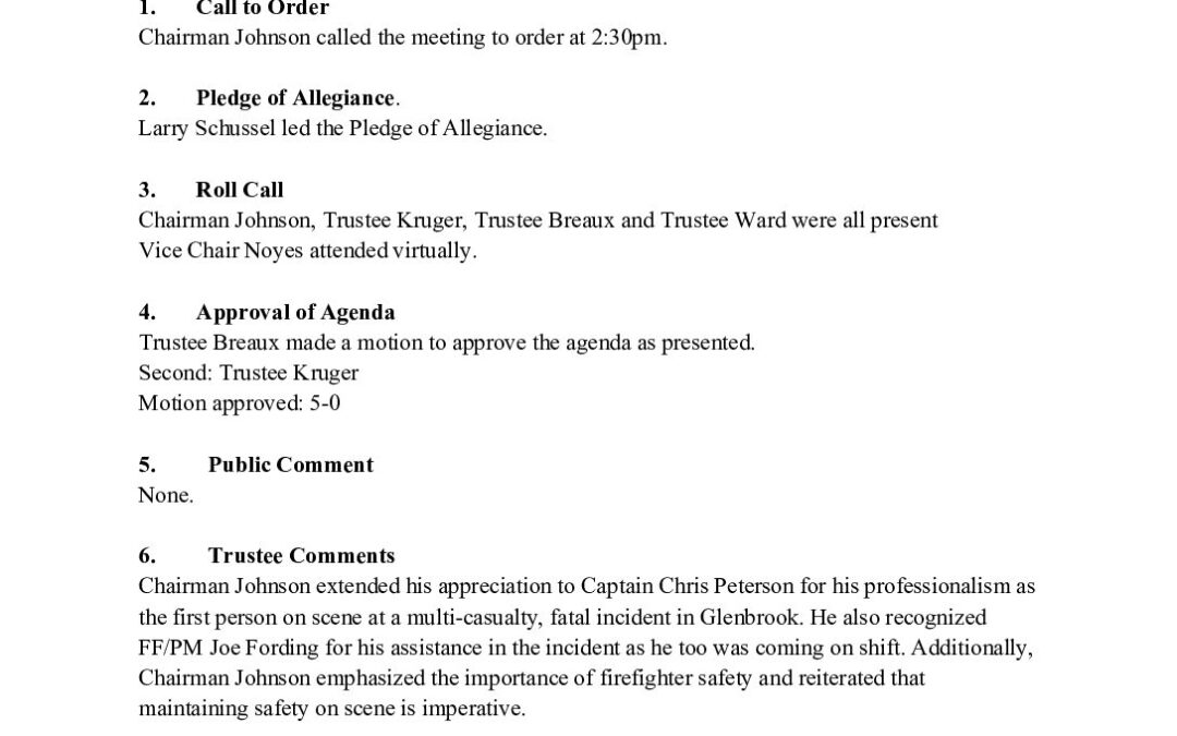 Board Minutes 022625