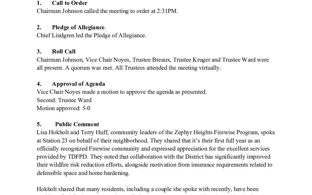 Board Minutes 071625